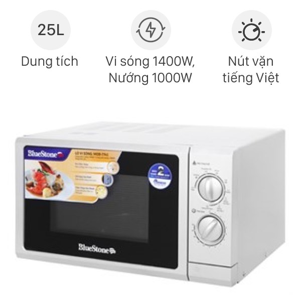 Lò vi sóng có nướng BlueStone MOB-7741